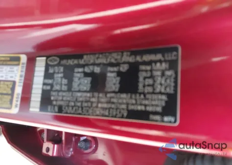 2024 Hyundai Tucson Se из США, поврежденный, VIN 5NMJA3DE0RH439379